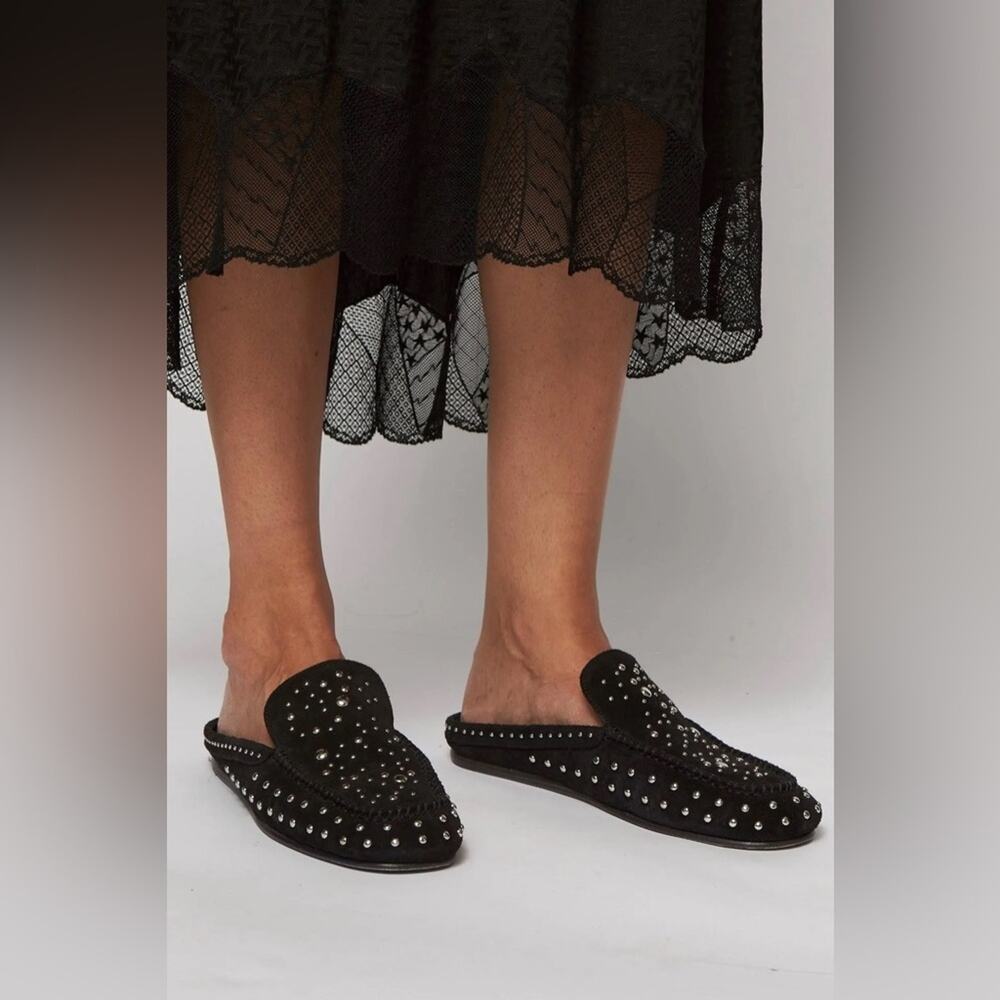 Zadig and Voltaire Sleeper Dream Studs Leather Sandal